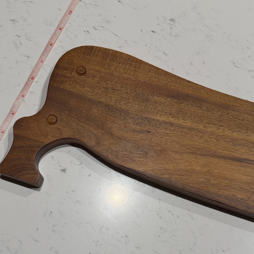 Dachshund-Shaped Acacia Wood Serving Board - Warm Brown - Picture 10 of 13